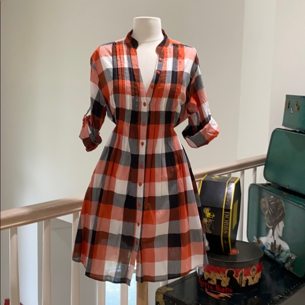 Plad shirt 👚 or dress